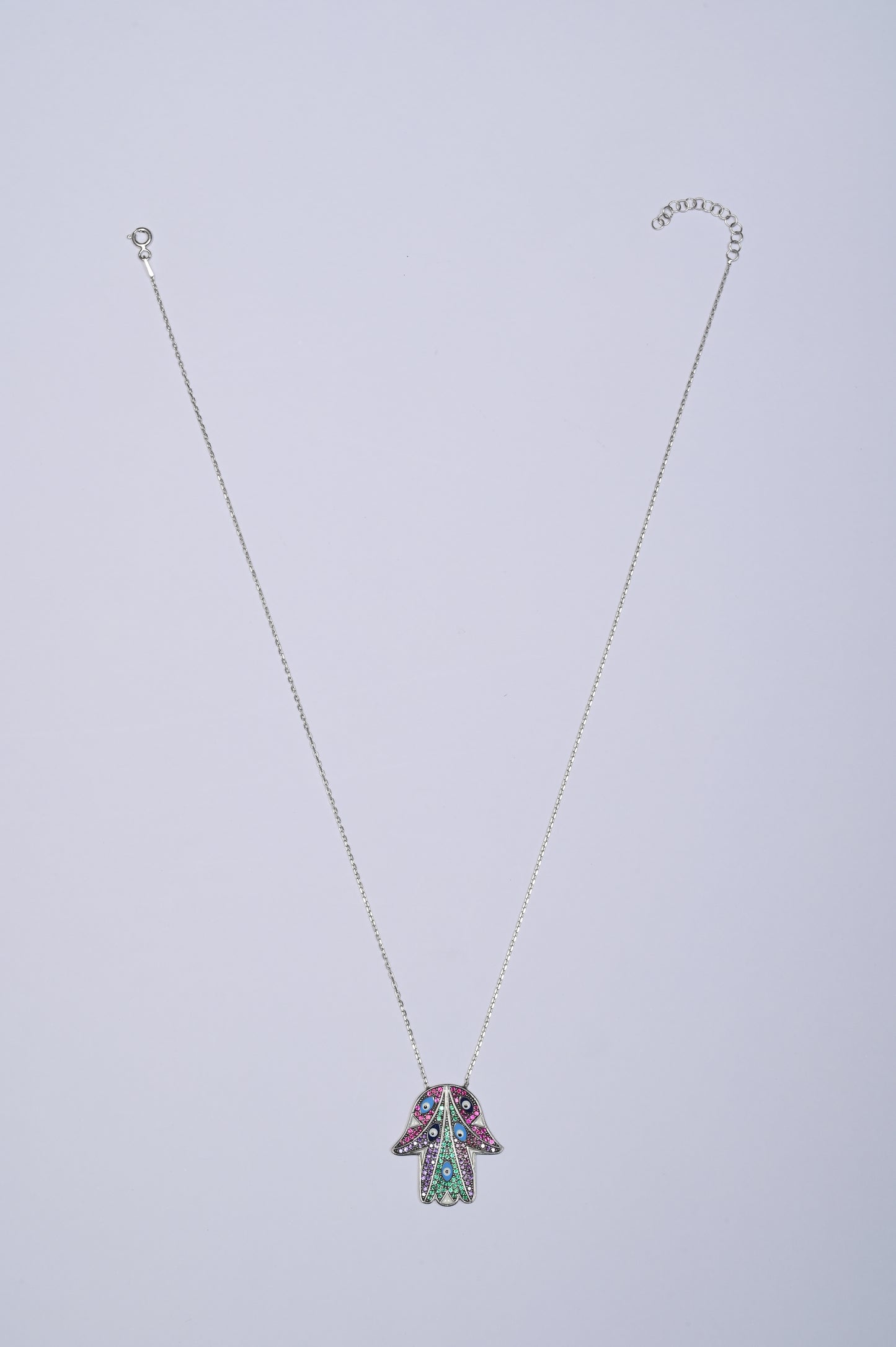 Multicolour Hamsha Evil Eye