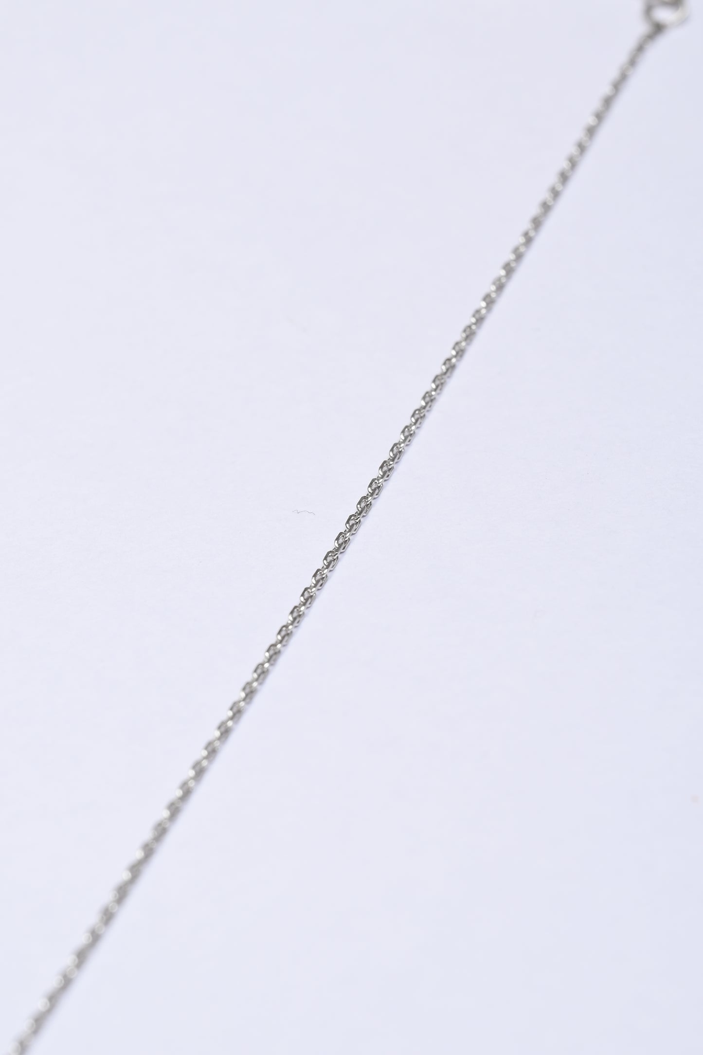 Multicoloured Diamond Circular 925 Silver Necklace