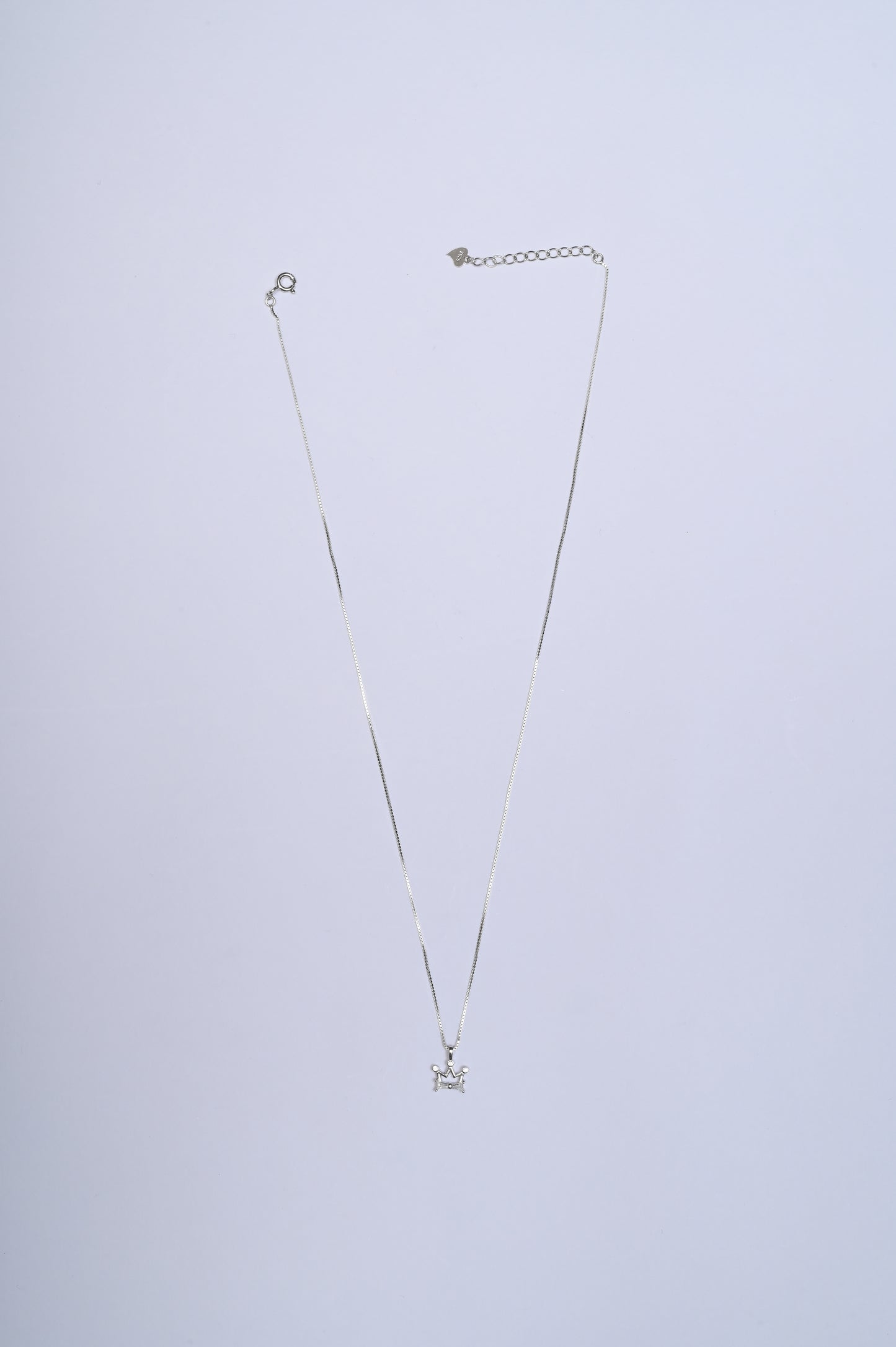 Dignity Crown 925 Silver Necklace
