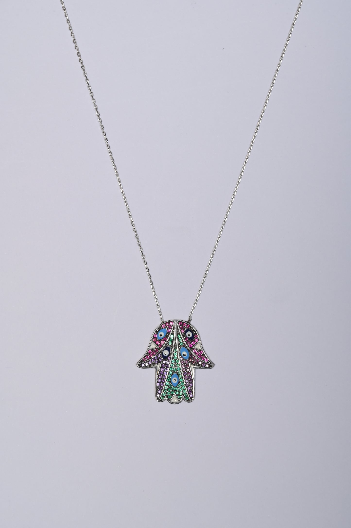 Multicolour Hamsha Evil Eye
