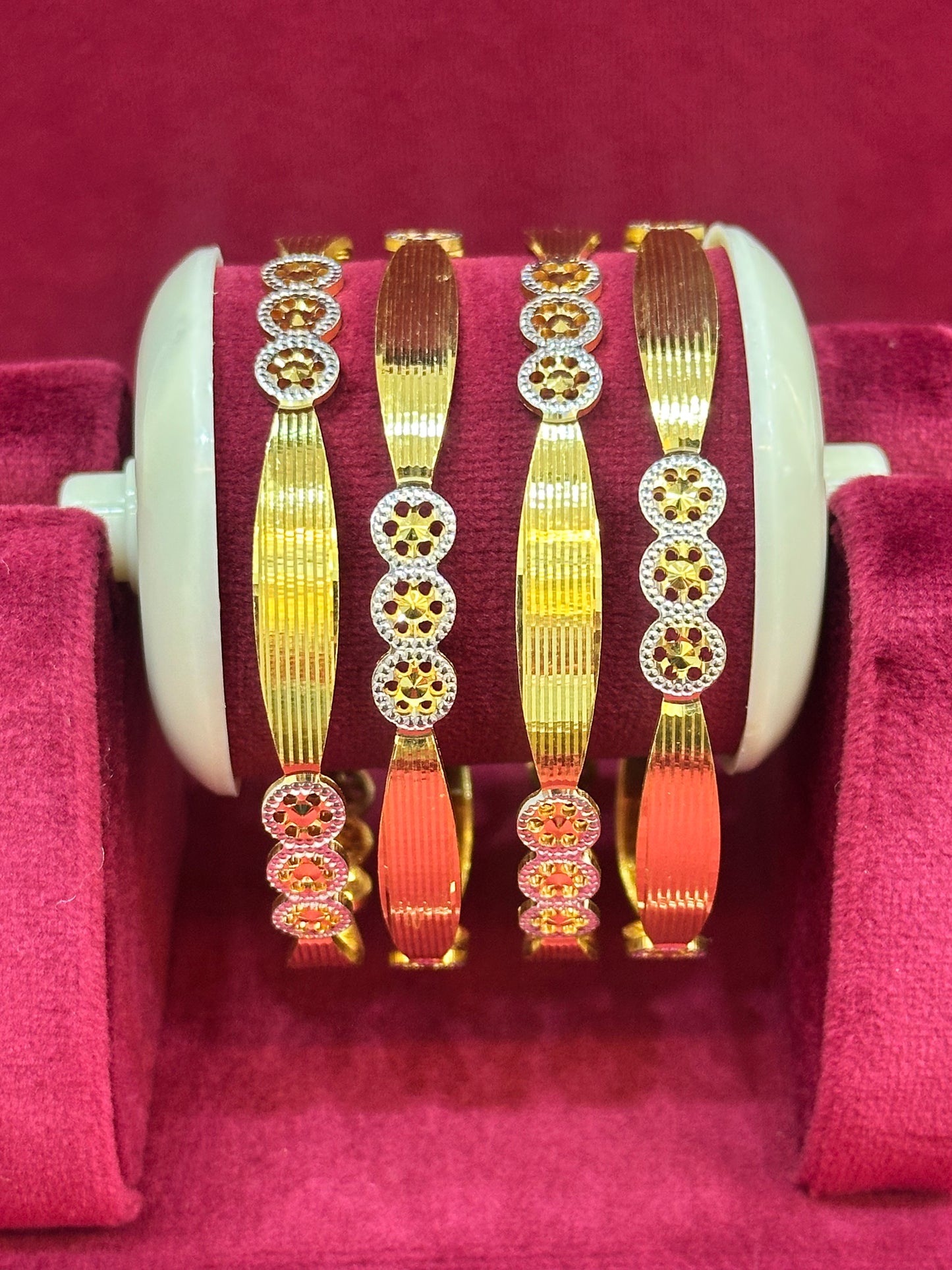 Gold Plated Bangles