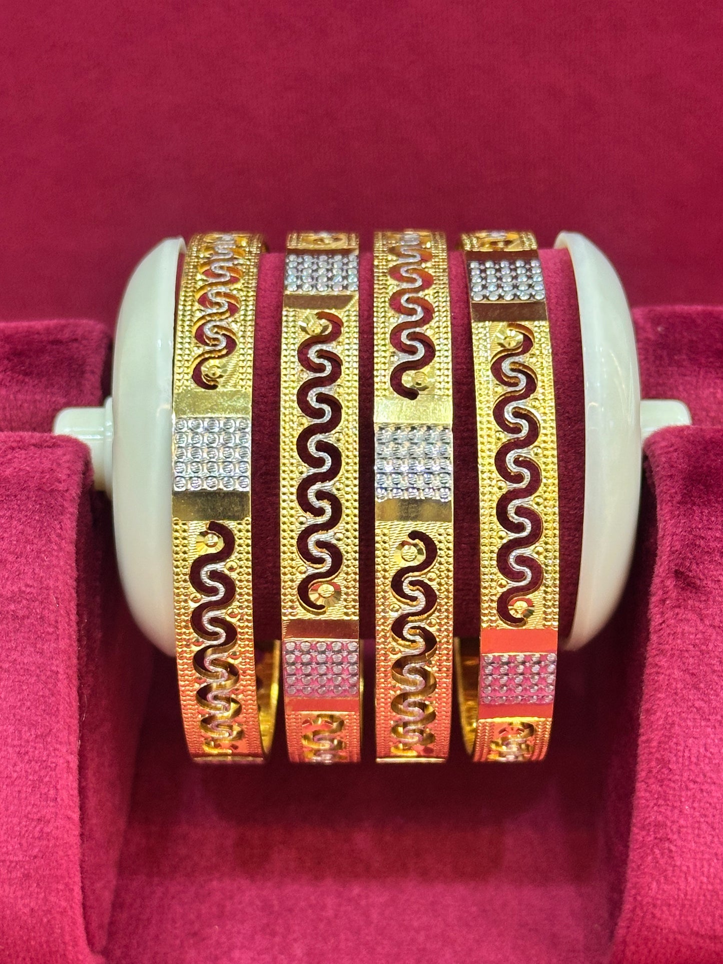 Gold Plated Bangles