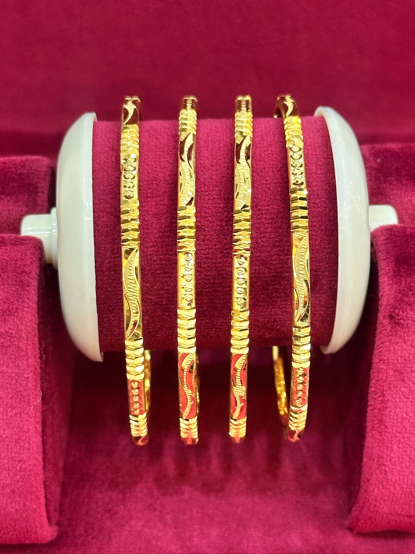Gold Plated Bangles