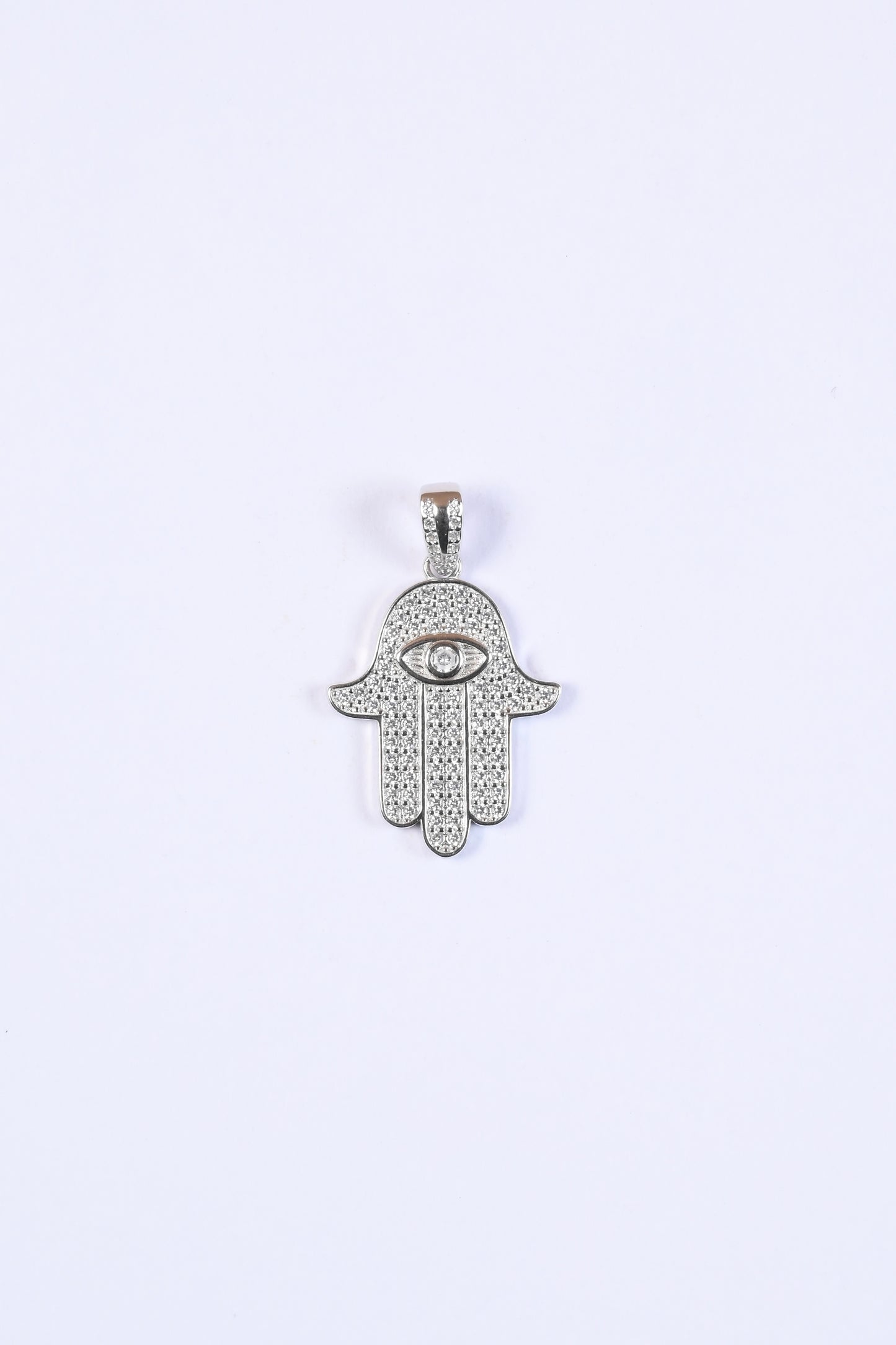 Hamsha Evil Eye 925 Silver Pendant