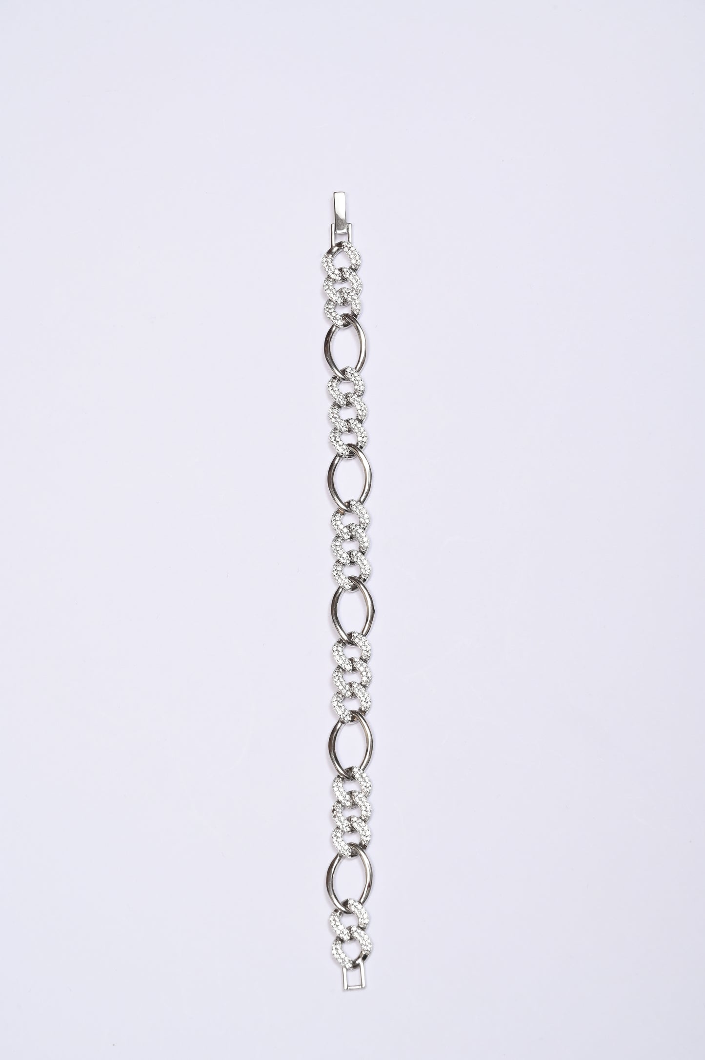 Silver men bracelet