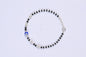 Evil Eye 4 Silver Ball Anklet