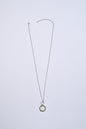Pandora Coin Zircon Pendant With Link Chain