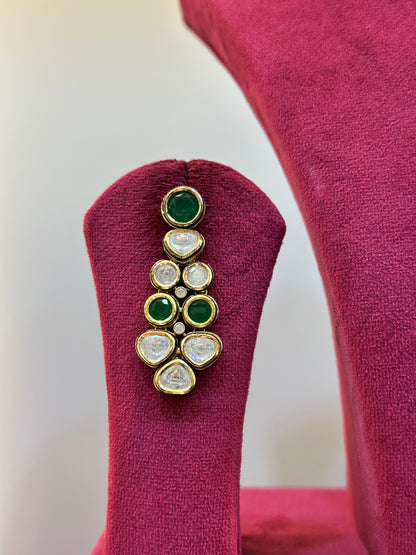 Gold Plated Polki Necklace