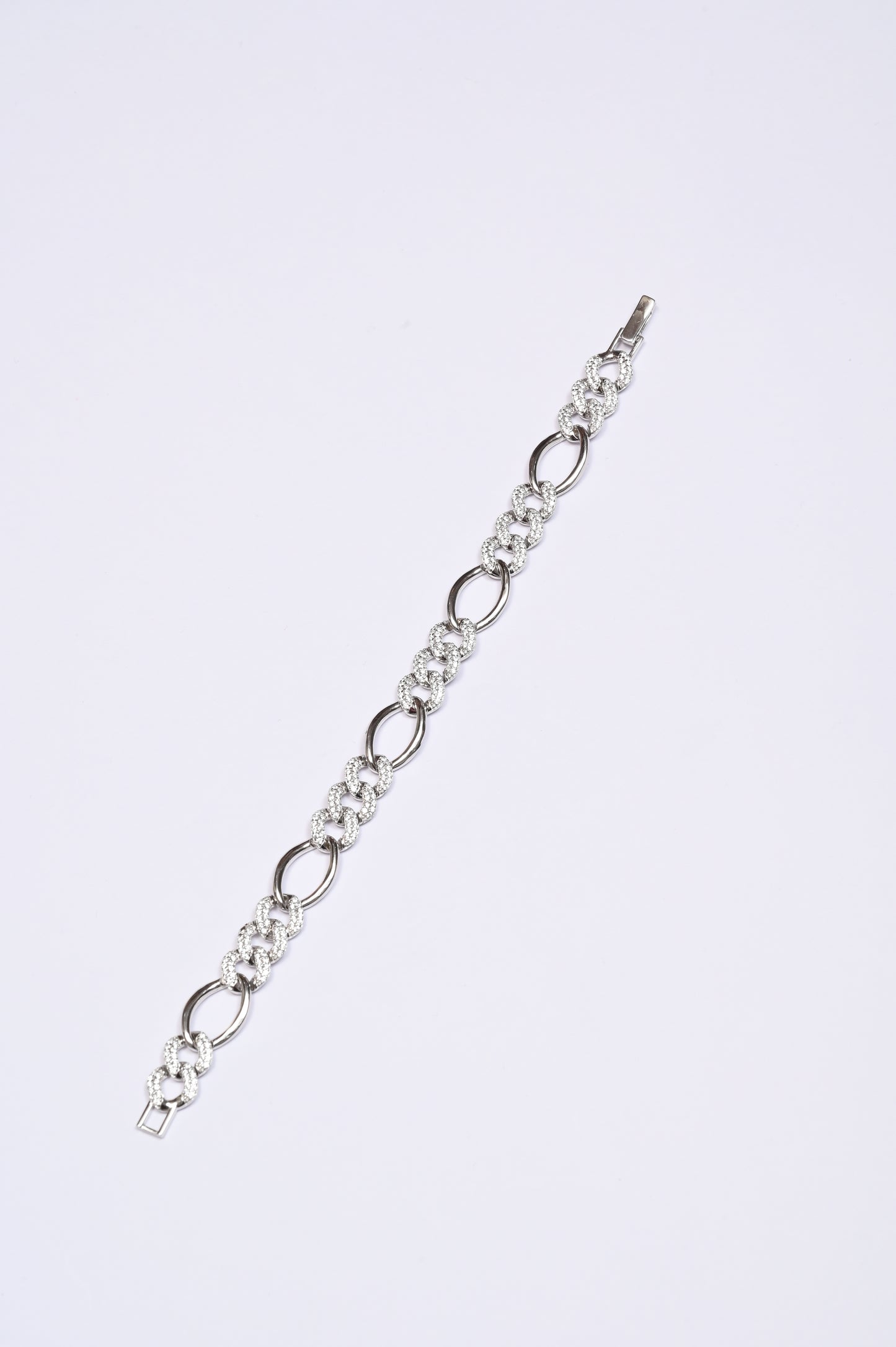 Silver men bracelet