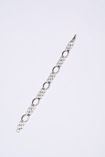 Silver men bracelet