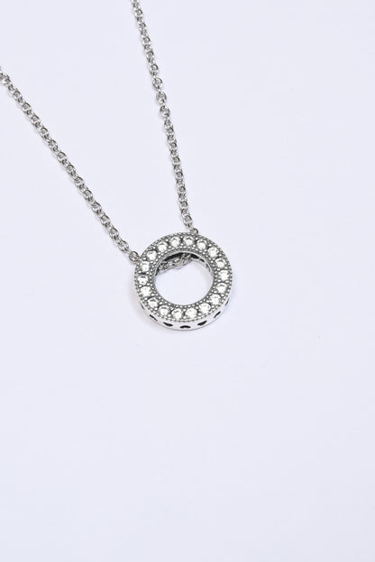 Pandora Ring Pendant With Link Chain
