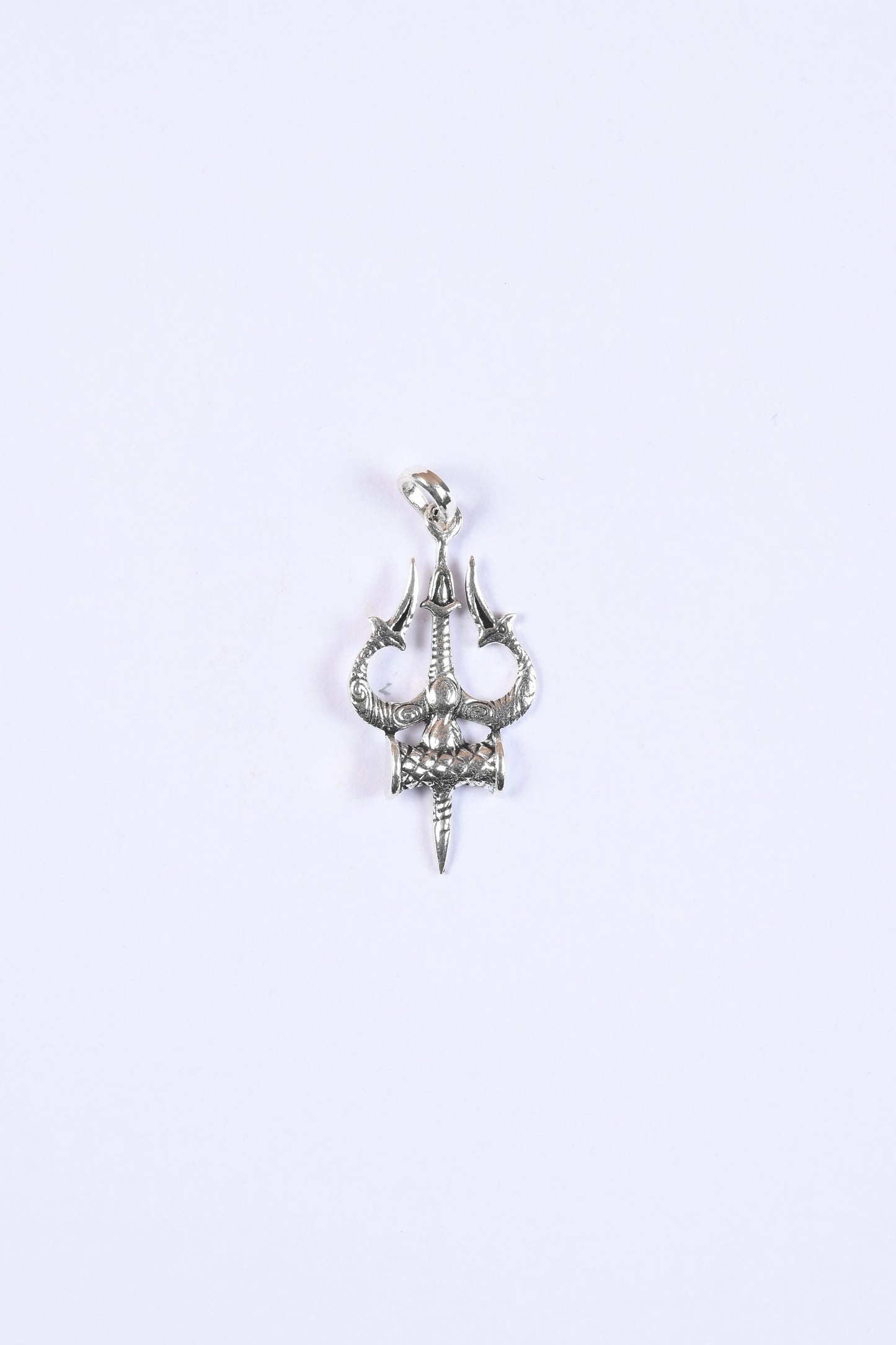 Shiv Trishul 925 Silver Pendant