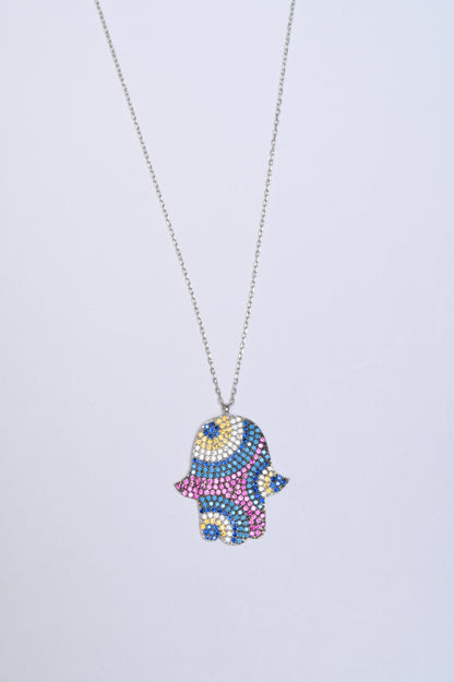 The Multi Colour Hamsa Hand