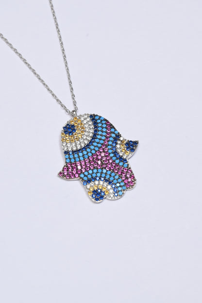 The Multi Colour Hamsa Hand