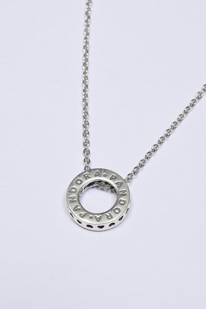 Pandora Ring Pendant With Link Chain