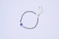 Evil Eye Black Bead Adjustable Anklet