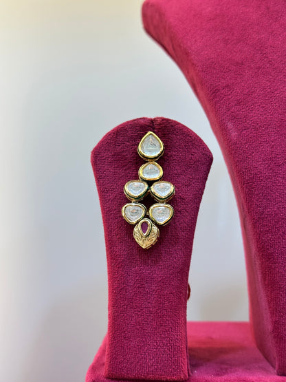 Gold Plated Polki Necklace