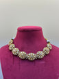 Gold Plated Uncut Polki Necklace