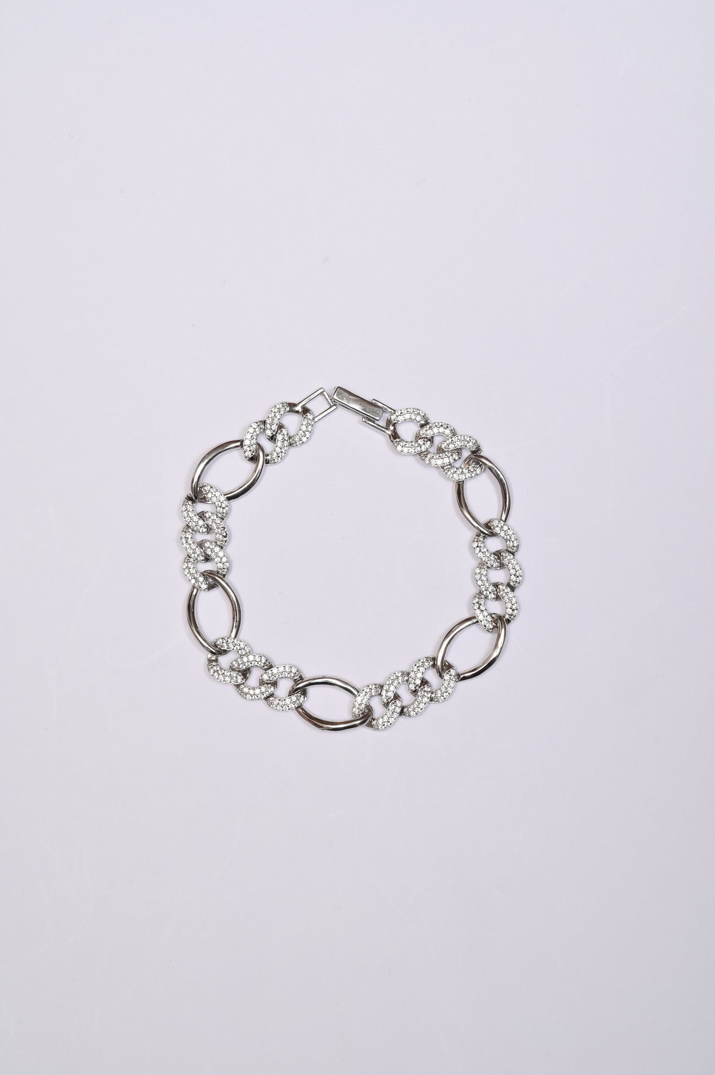 Silver men bracelet