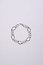 Silver men bracelet