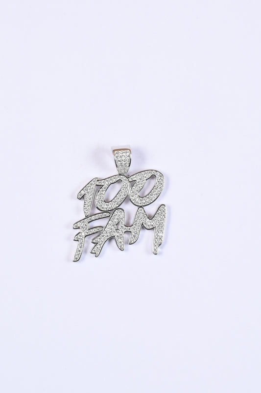 100 FAM 925 Silver Pendant