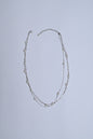 Stunning Pearl Links 925 Silver Necklace