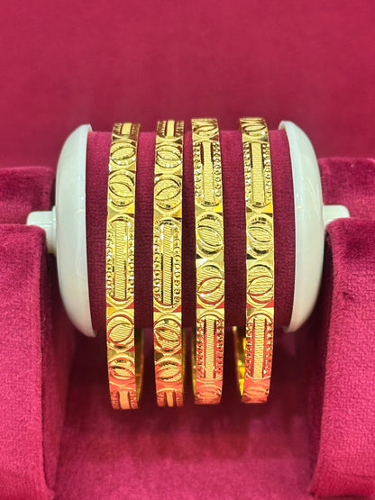 Gold plated Bangles