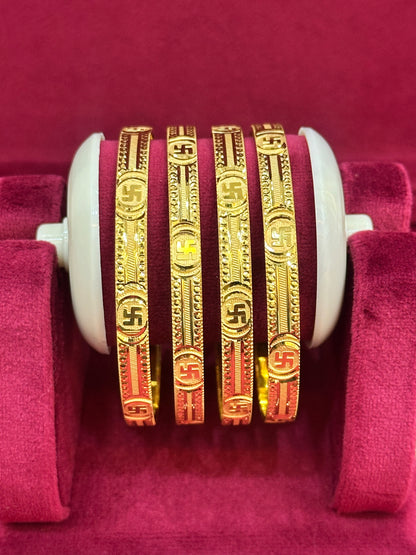 Gold Plated Bangles