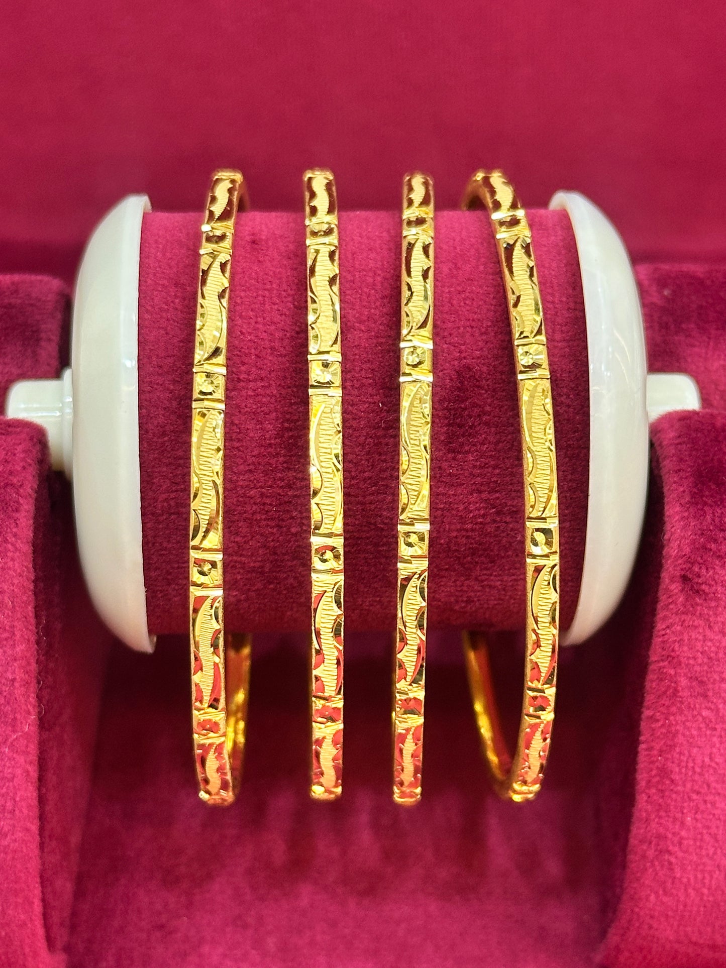 Gold Plated Bangles