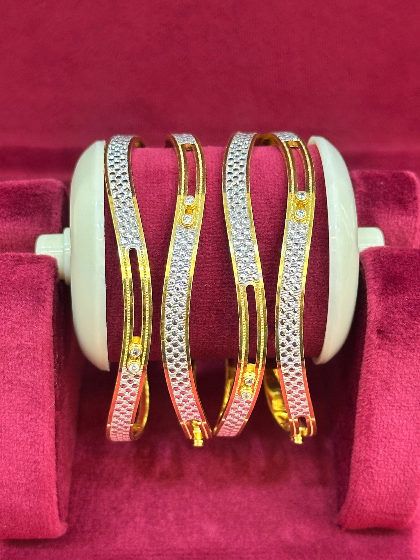 Gold Plated Bangles