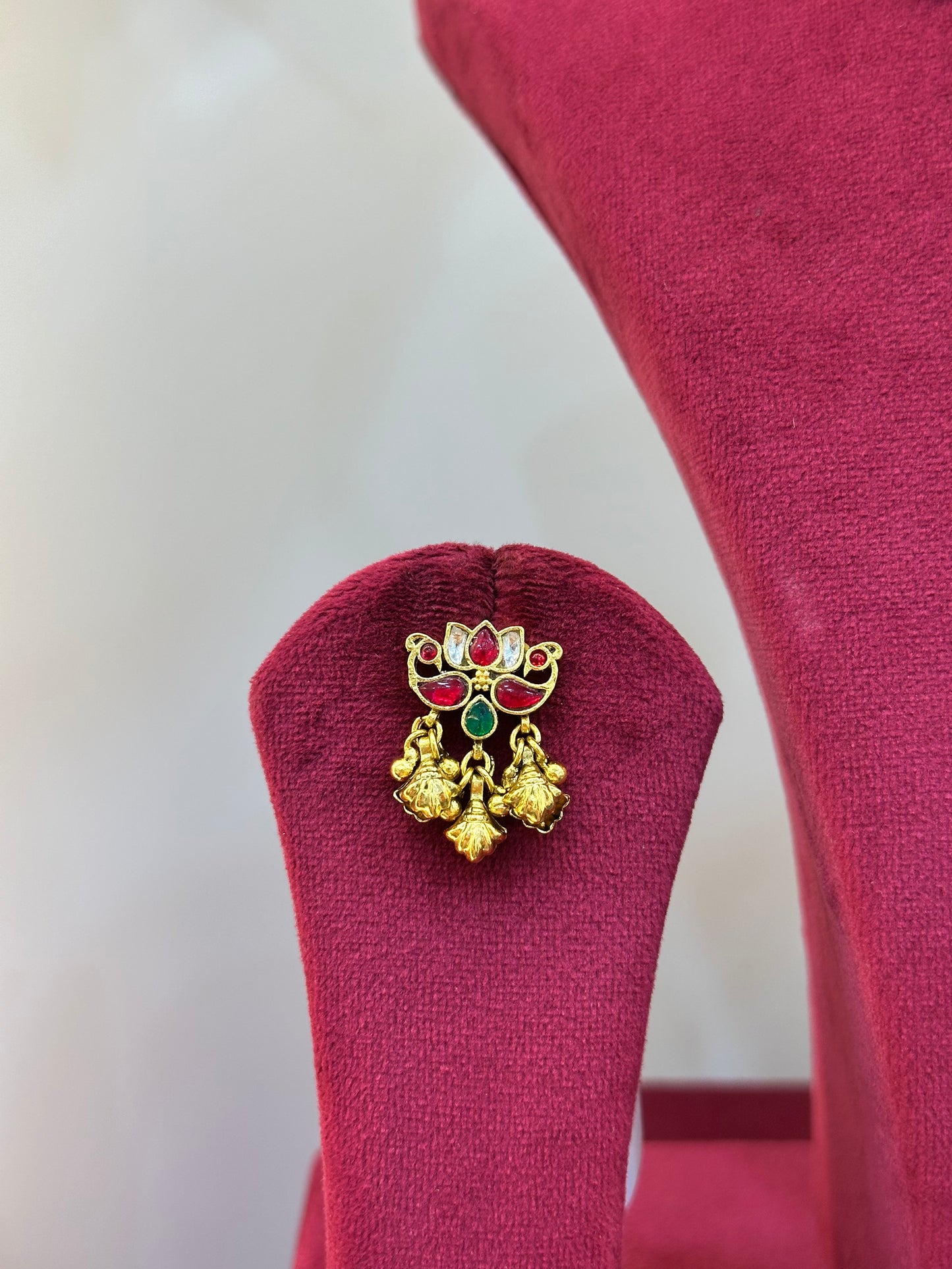 Gold Plated Jadau necklace